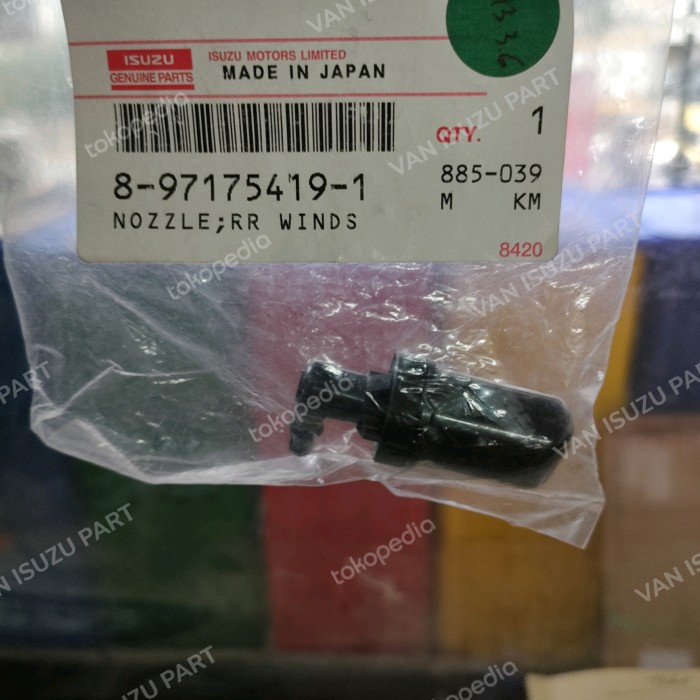 New Nosel Nozzle Penyemprot Air Wiper Belakang Panther Kapsul Original Kode Ma062