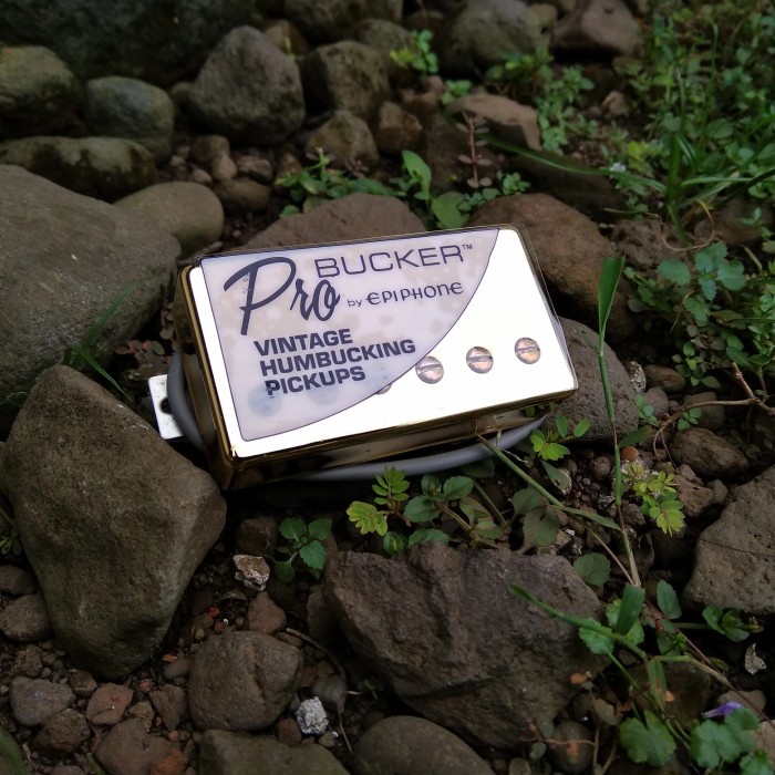 Pickup Gitar Epiphone USA Pro Bucker Alnico II Humbucker Gold Les Paul