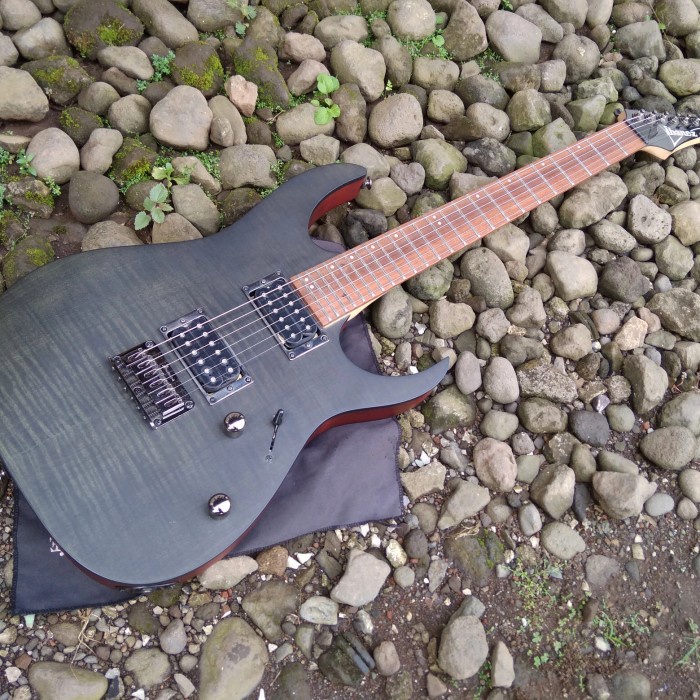 Gitar Ibanez RG6003FM Flat Transparent Grey RG Series