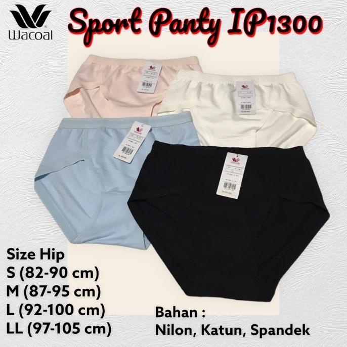 Wacoal Basic Panty Sport BEST SELLER / Maxi Style Celana Dalam Wanita