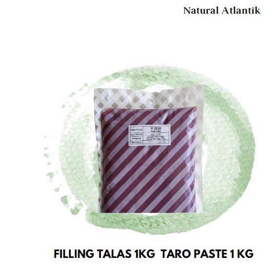 

FILLING TALAS 1KG - TARO PASTE 1 KG - ISIAN ROTI - TOPPING MOONCAKE