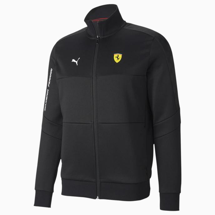 Puma Hoodie Pria PUMA Scuderia Ferrari Men's T7 Track Jacket 59614102