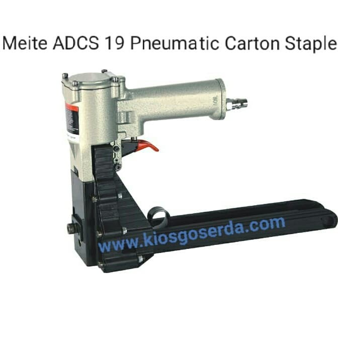 

Bestseller Meite Adcs-19 Pneumatic Carton Stapler / Staples Kardus Otomatis 18Mm