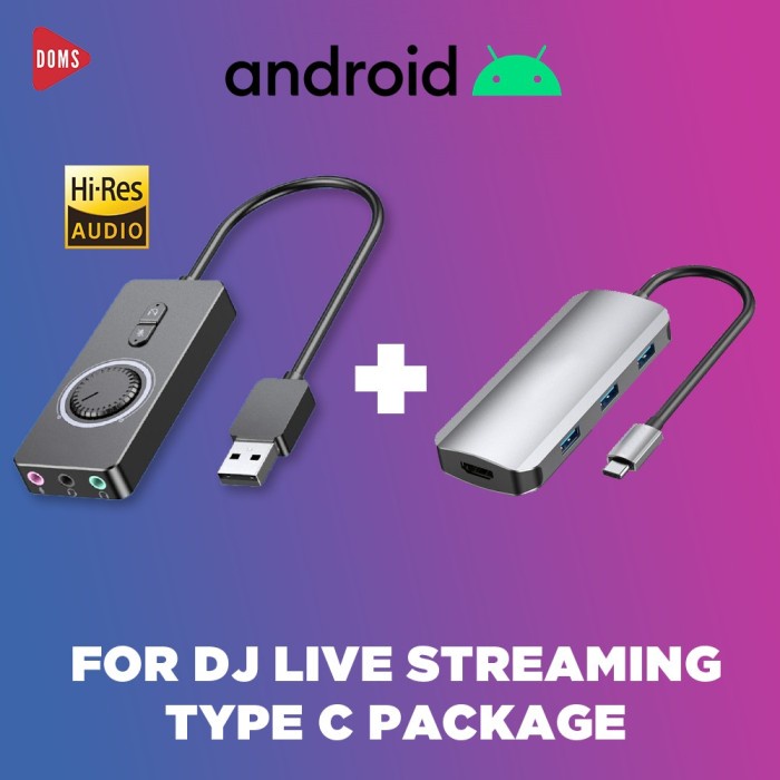 For Dj Live Streaming Type C Package