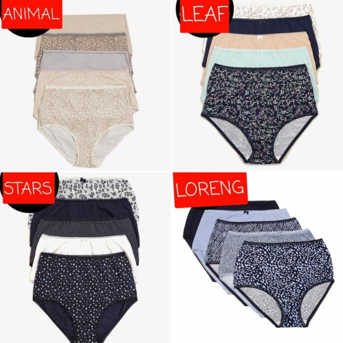 celana dalam wanita marks spencer isi 5