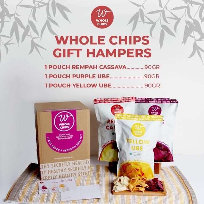 

Hampers Whole Chips - Parsel Hadiah Cemilan Sehat 90gr