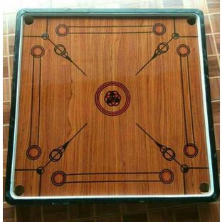 Papan Karambol Besar Ukuran 90X90Cm Free Biji Karambol