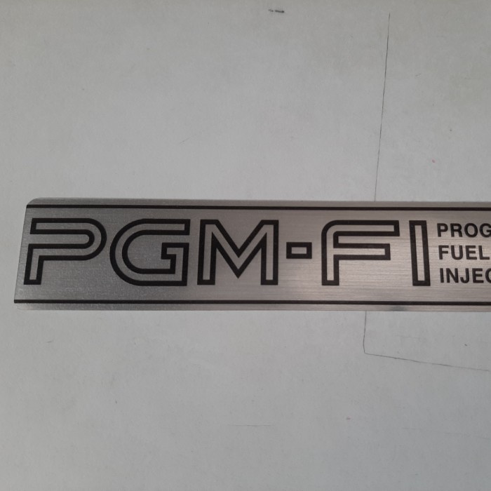 Sticker Pgm Fi Honda Accord Maestro Civic Estilo Genio Like Original Kode Dt 015