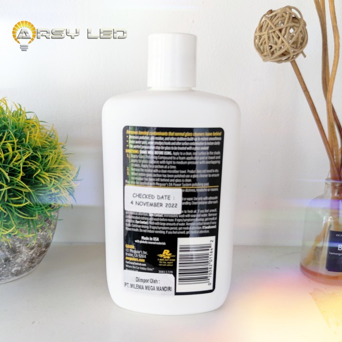 Terlaris Meguiars Perfect Clarity Glass Compound Polish Obat Jamur Kaca Mobil