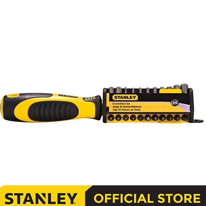 Stanley 35in1 Multi Screwdriver Bit Set / Obeng Set 70-885