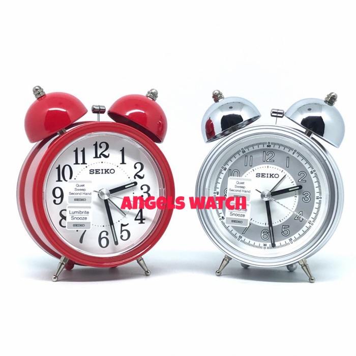 Ready stok JAM WEKER KRING SEIKO QHK035S JAM MEJA ORIGINAL
