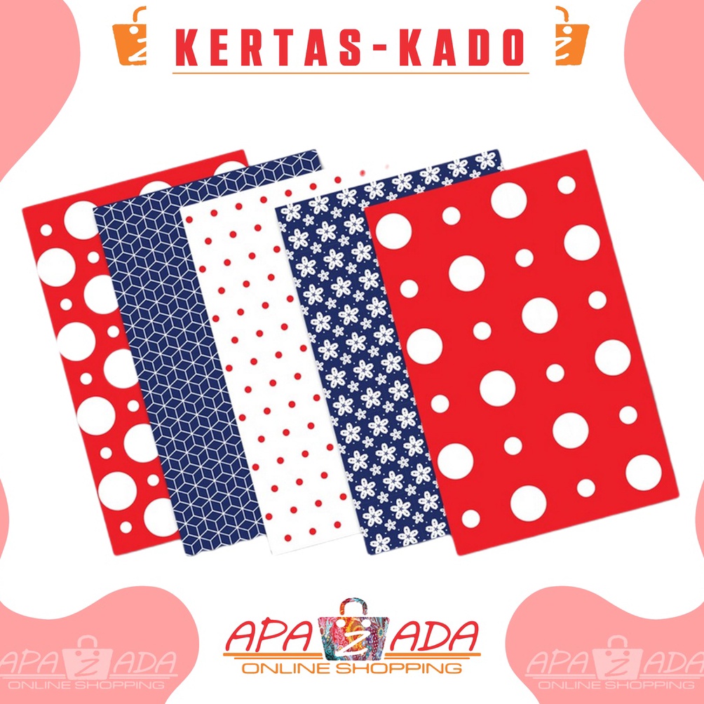 

➨Model Baru✢ Apazada - Kertas Kado Grosir Murah Motif Mix isi 20pc / Terima Bungkus Kado Untuk Pengiriman Hadiah Murah Berkualitas Bisa Cod Y92 ➬