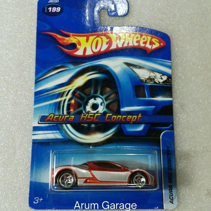 Hot Wheels Acura HSC Concept. This Is The First Acura In The HW Line.