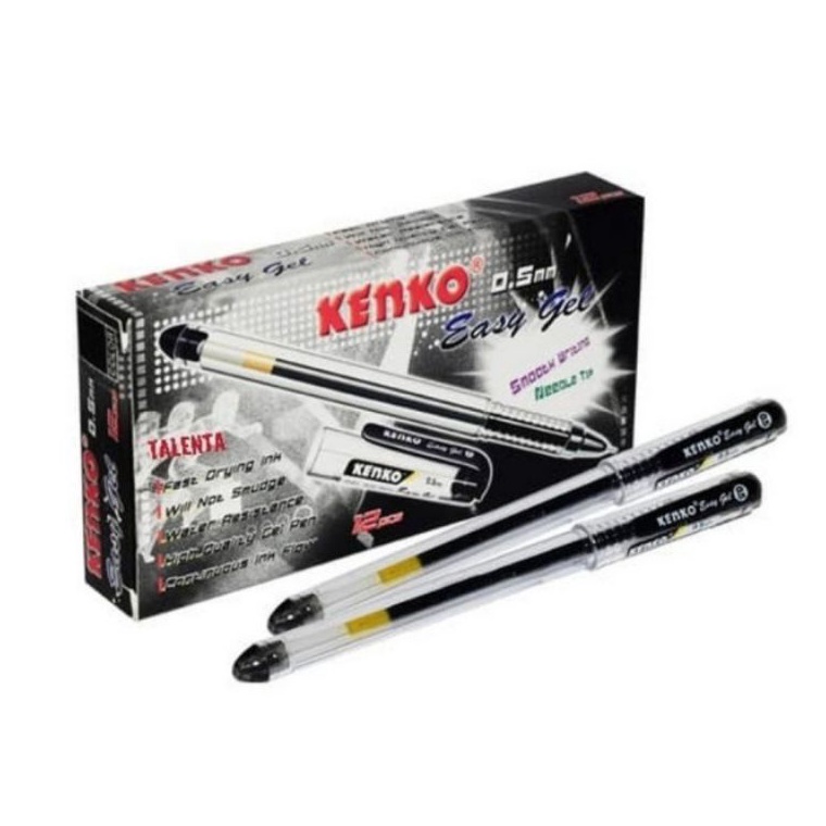 

ZNJD0334 Pulpen Kenko Easy Gell 0.5 / (1pak/12pcs)