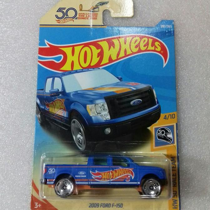 Hot Wheels 2009 Ford F-150. HW 50th Race Team. Challenging The Limits.