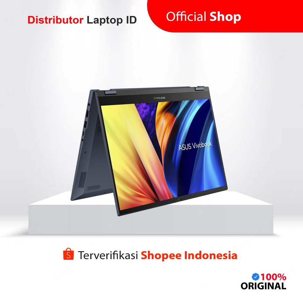 LAPTOP Asus Vivobook Flip Intel INTEL i3 i5 i7 Ryzen 3 5 7 GARANSI RESMI ASUS INDONESIA