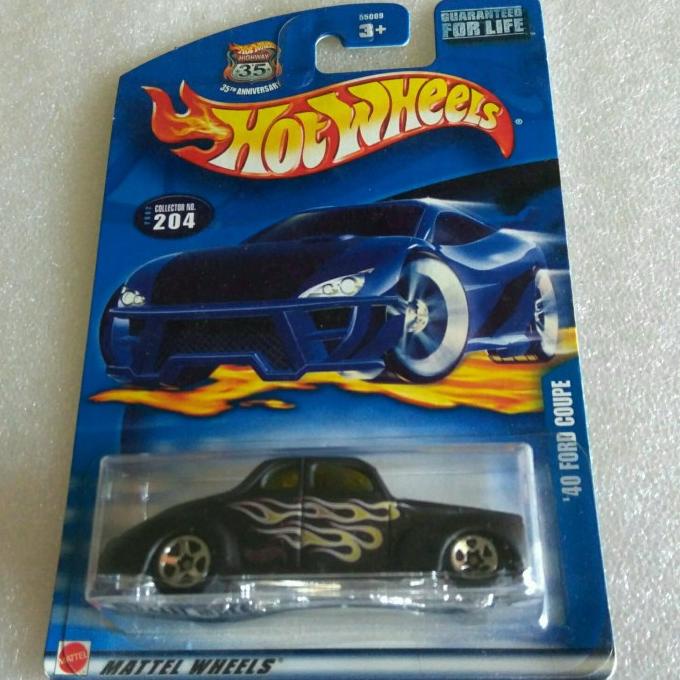 HOT WHEELS 40 FORD COUPE. HOT WHEELS HIGHWAY 35 ANNIVERSARY. HTM DOFF.