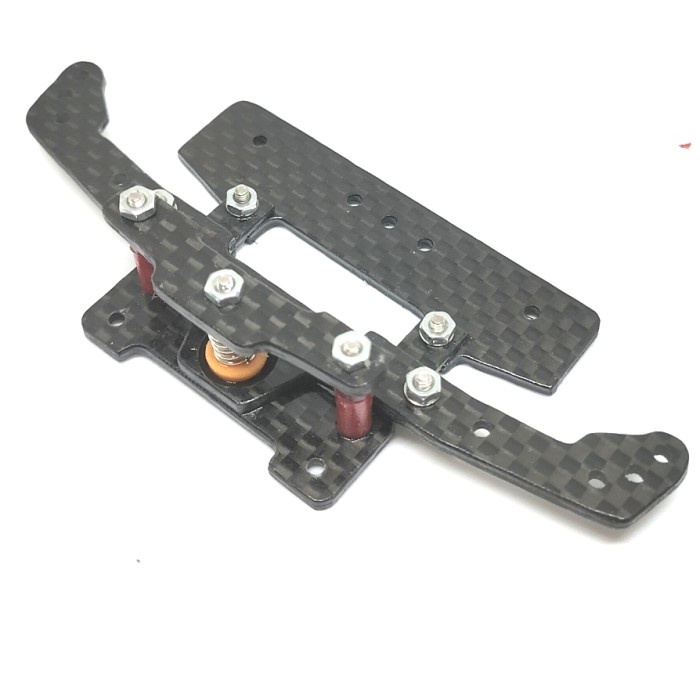 Rear Bumper Anchor - Tamiya Carbon