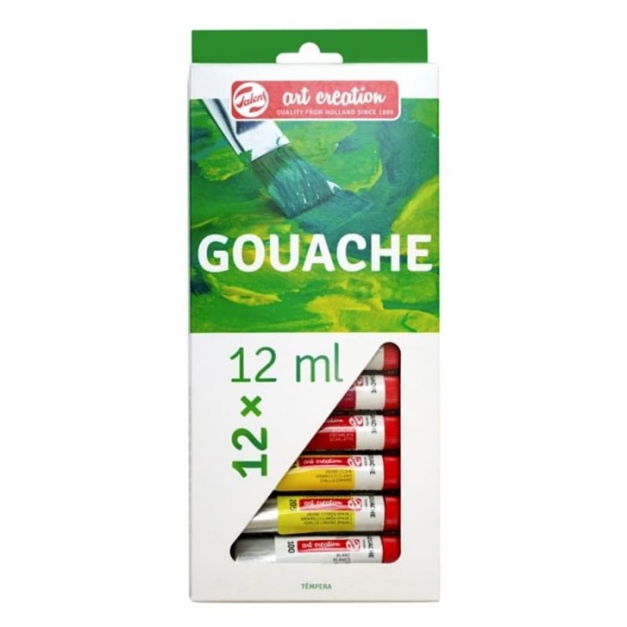 

Talens Art Creation Gouache Set 12x12ml / Cat Poster Set 12