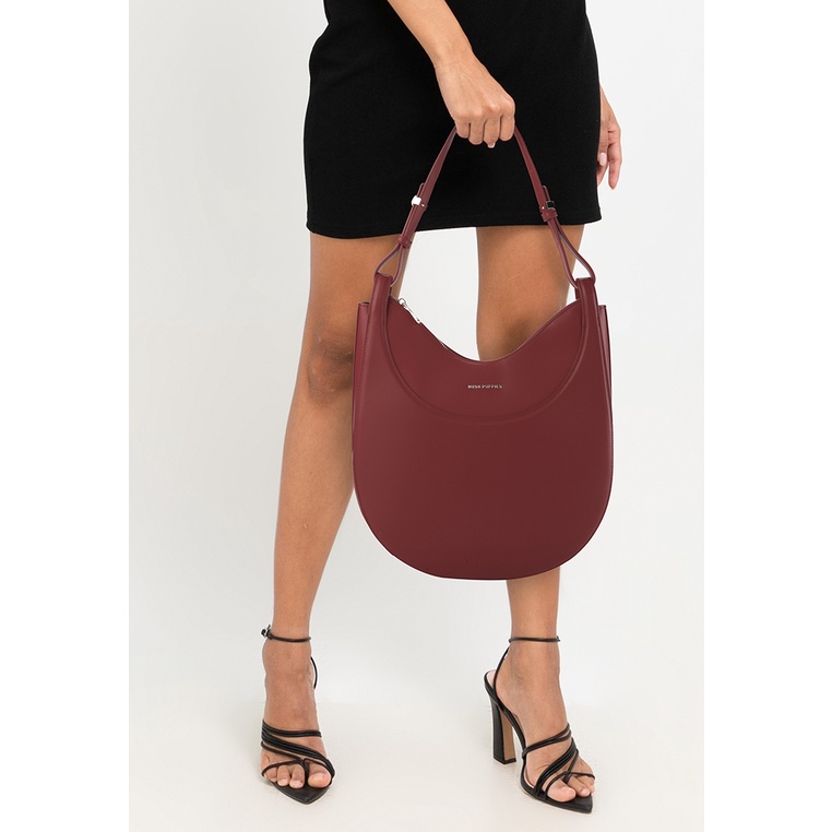 Tas Hand Bag Hush Puppies Original Wanita Satchel Material PU Outfit Asli 100% Berkualitas Moonie Sh