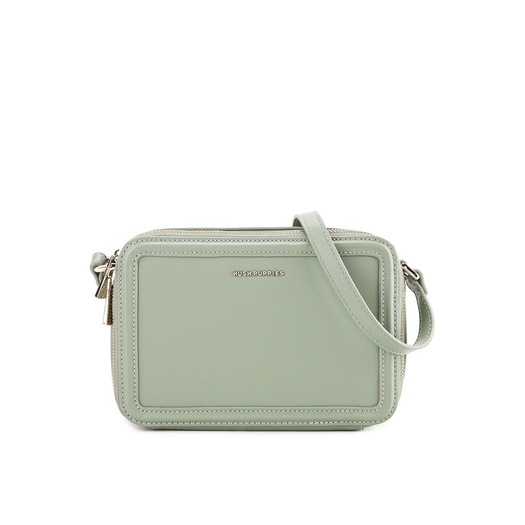 Tas Selempang Hush Puppies Original Wanita Slempang Material PU Wedding Branded Kekinian Jenn Sling 