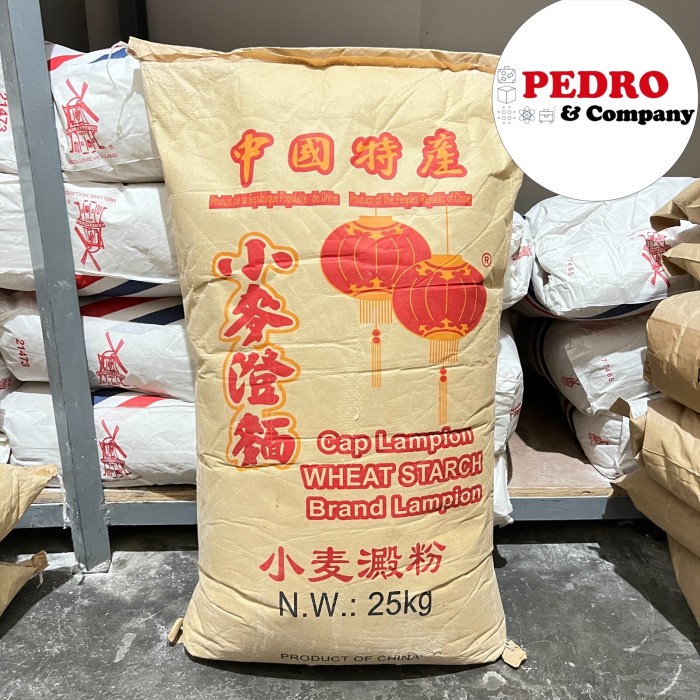 

Terlaris Ikps Wheat Starch Cap Lampion 25 Kg Tepung Sangfen Kentang 25Kg China