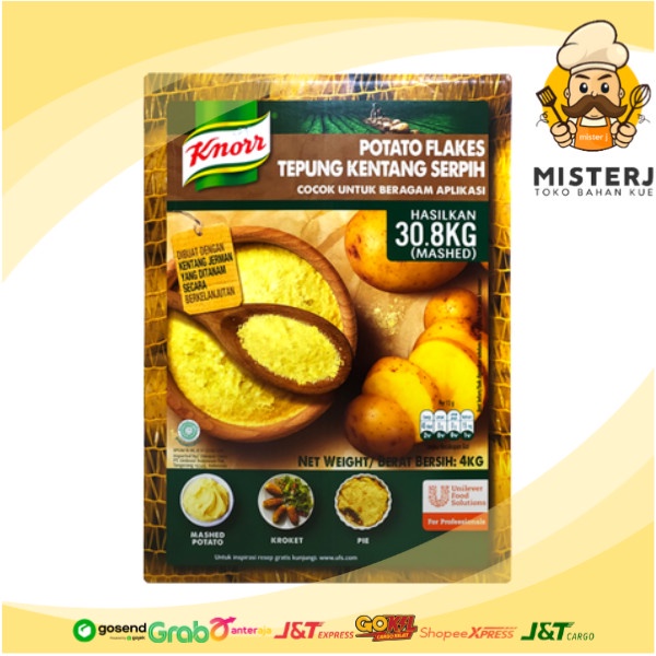 

Terlaris Knorr Mashed Potato 4 Kg Kemasan Pabrik