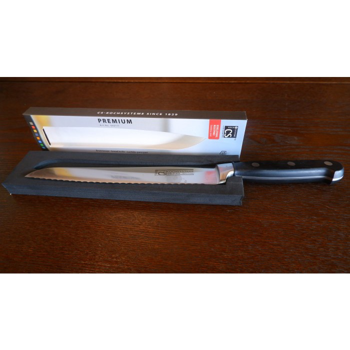 Cs Kochsysteme Premium Bread Knife Stainless Steel 18.5Cm Germany