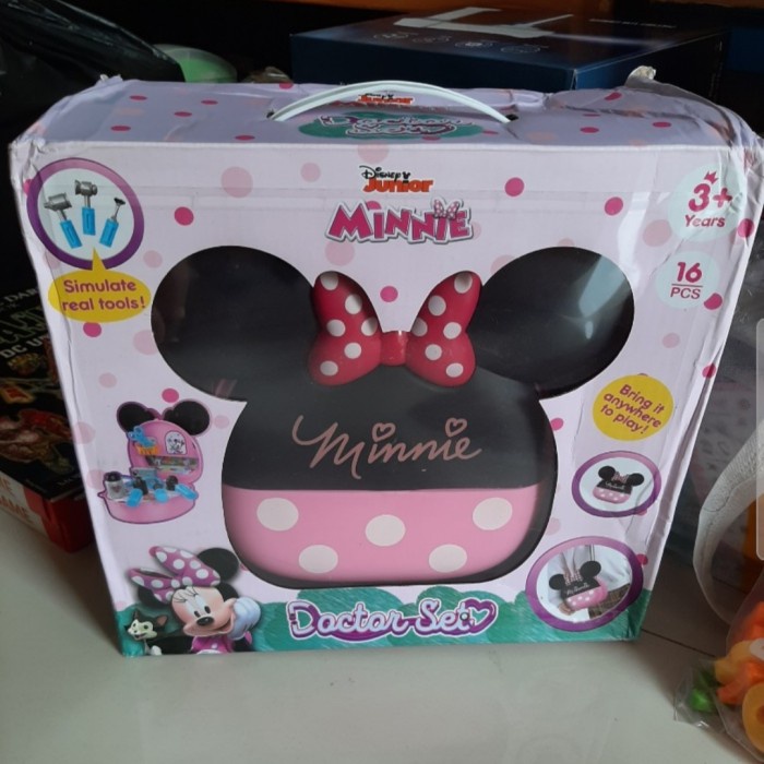 FLASH SALE SET DOKTER DISNEY MINNIE MOUSE TERLARIS