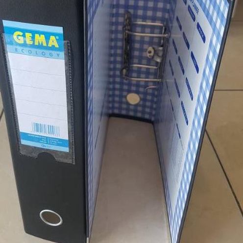 

(14H㊖.L♪) Ordner Gema A4/Odner Gema A4/Otner/Binder Map Folder Filemurahh.!