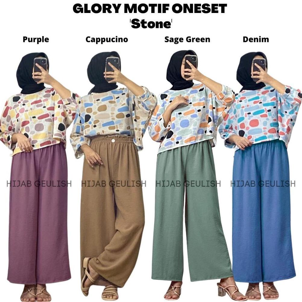 BEST PRODUK GLORY MOTIF ONE SET / ONESET MURAH rofi