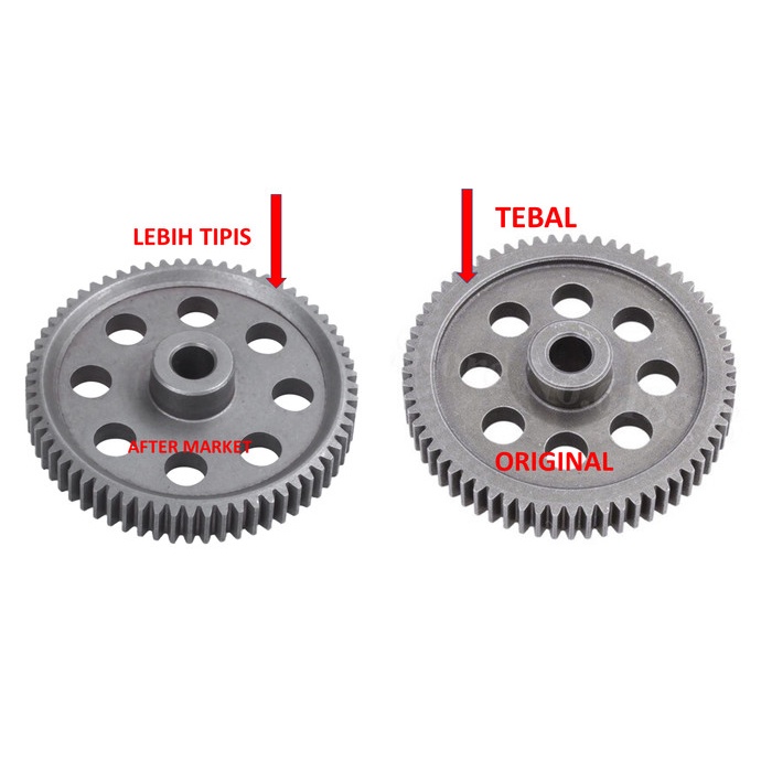 FLASH SALE HSP PART 11184 METAL SPUR DIFF DIFFERENTIAL MAIN GEAR 64T TERBARU