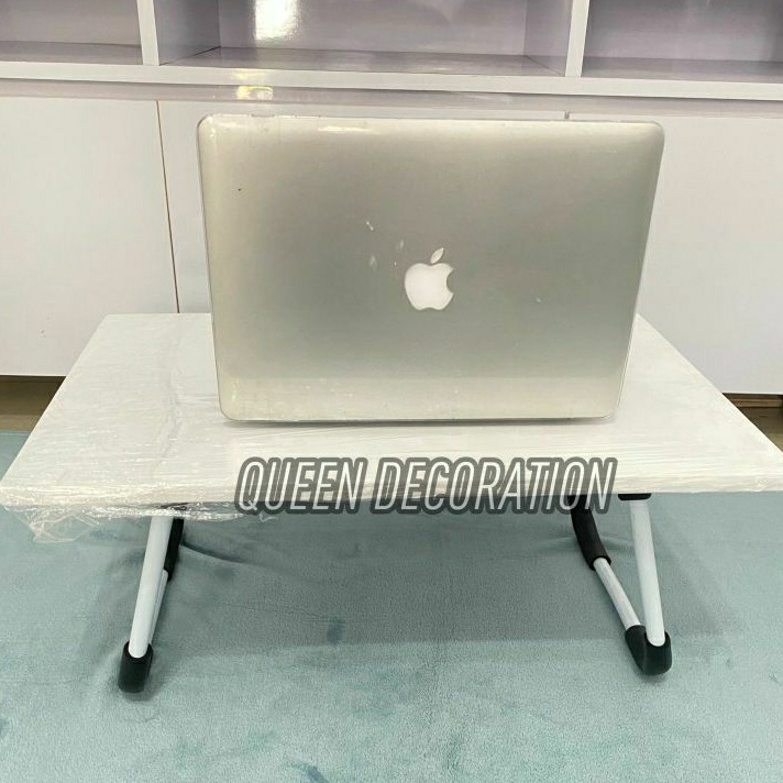 (✓X➤2] ￼PROMO MEJA KAKI LIPAT JUMBO Meja laptop lipat 80*40 / 60*40 kerja tulis belajar pc komputer 