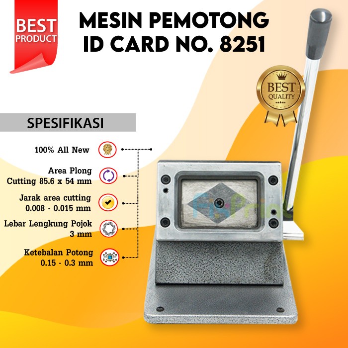 

best seller mesin pemotong id card / plong id card new