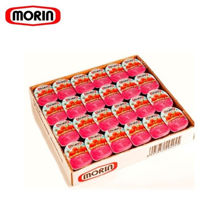 

MORIN STRAWBERRY JAM PORTION 14GR - 48PCS= 1BOX, SIMPLE & PRAKTIS