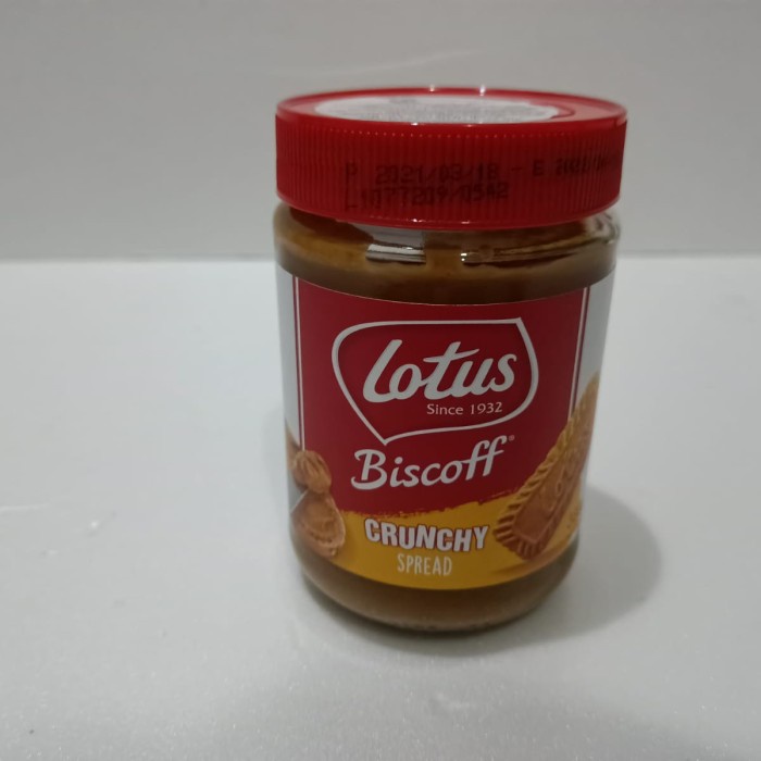 

lotus biscoff spread crunchy 380gr