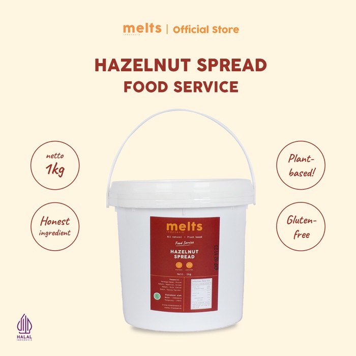

Melts FOOD SERVICE Hazelnut Spread 1kg