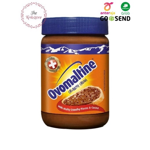 

OVOMALTINE Crunchy Cream Selai Cokelat Jar 230 gr