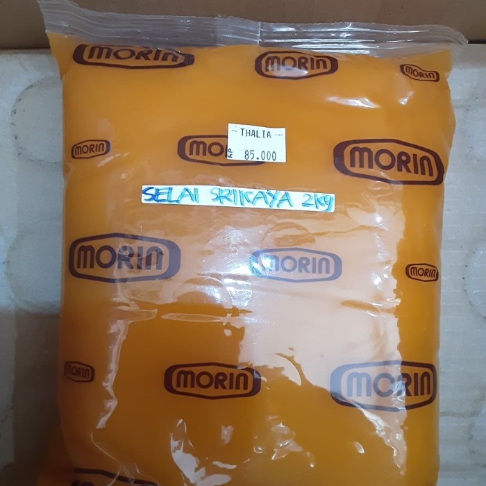 

MORIN KAYA/SRIKAYA PASTA 2KG X 1 PCS UNTUK ISIAN, OLESAN ROTI DLL