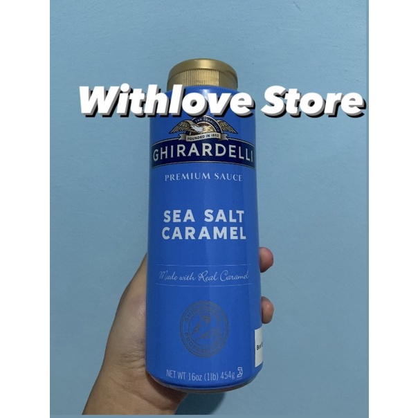 Ghirardelli Premium Sea Salt Caramel Sauce 482 G