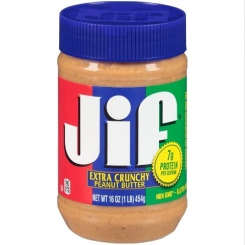 

JIF EXTRA CRUNCHY PEANUT BUTTER 454G