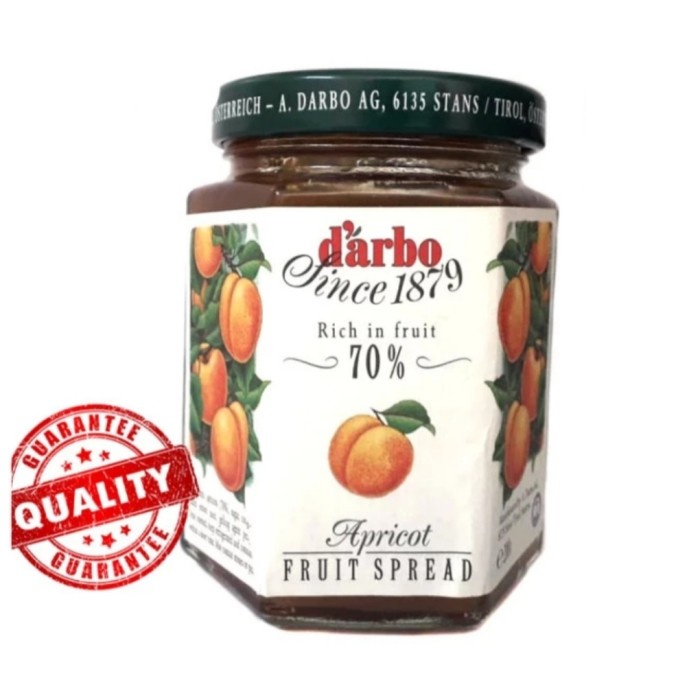 

Darbo Rose Apricot Jam - Selai Rasa Rose Apricot Import Austria