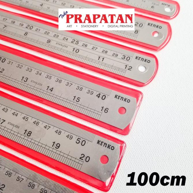 

Penggaris Besi Kenko 100 Cm / Stainless Steel Ruler