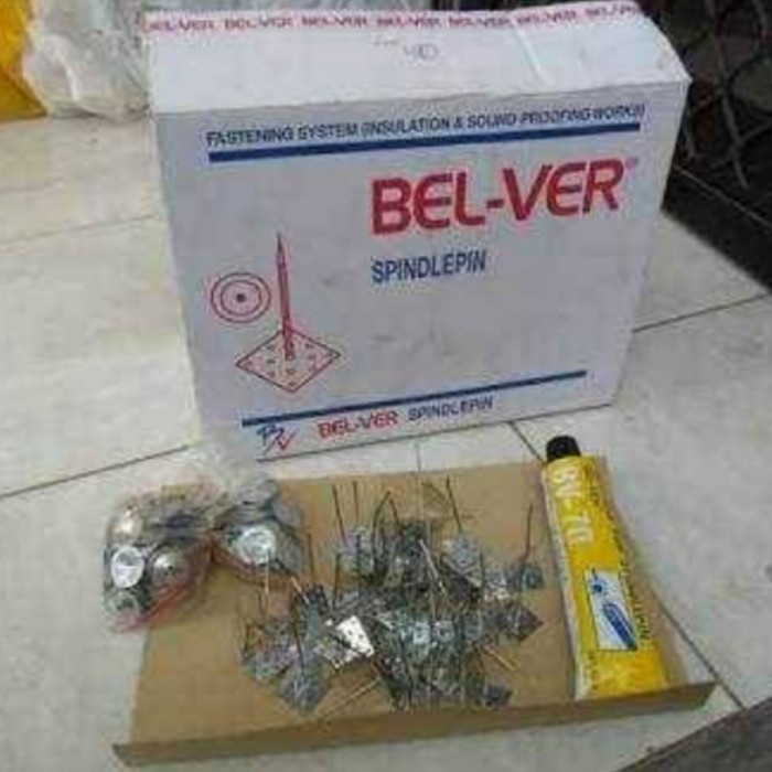 Spindlepin / Spindel pin / paku spindle pin Rockwool ready