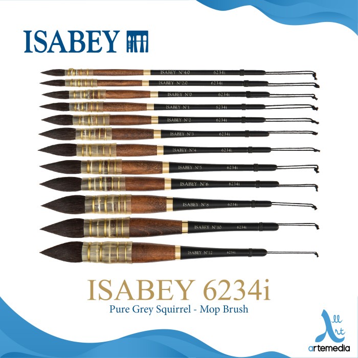 

Terlaris Kuas Lukis Isabey 6234I Mop Pure Squirrel Brush