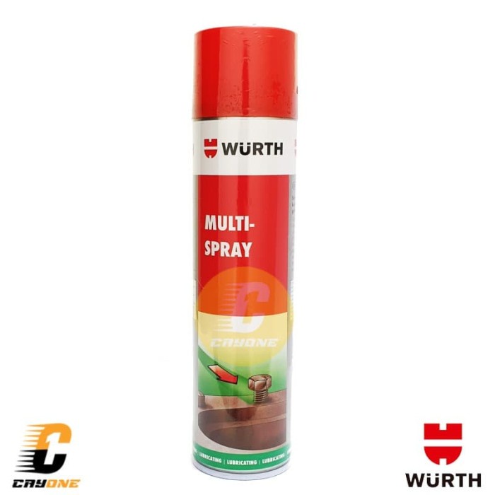 Wurth Multispray - Pelunak karat, Pelumas dan Perlindung dari korosi murah