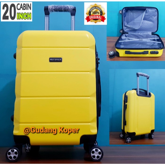 Terlaris Tas Koper Polo 20 Inch,Koper Original,Koper Umroh,005 Pink