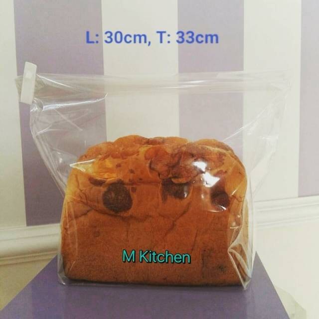 Terlaris Plastik Opp Roti Tawar Besar (100Pcs)