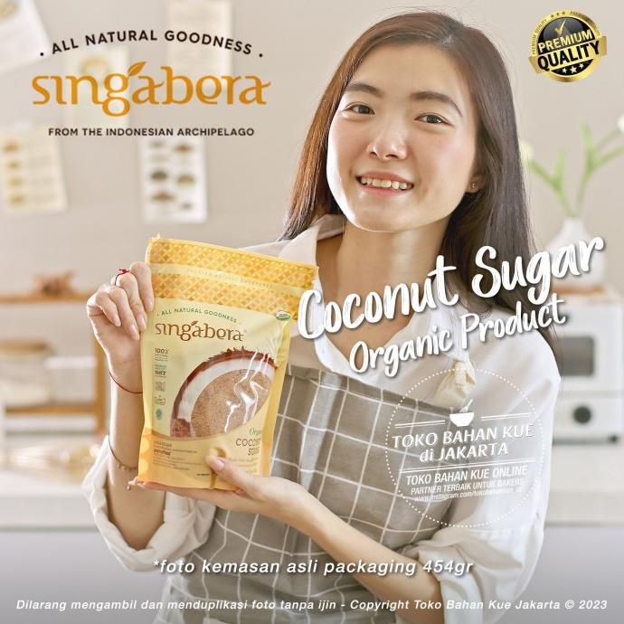 

Singabera Organic Coconut Sugar 454 gr Gula Kelapa Organik Pouch 454gr
