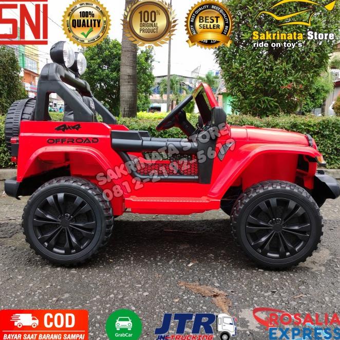Mobil Aki Anak Jeep Rubicon Murah